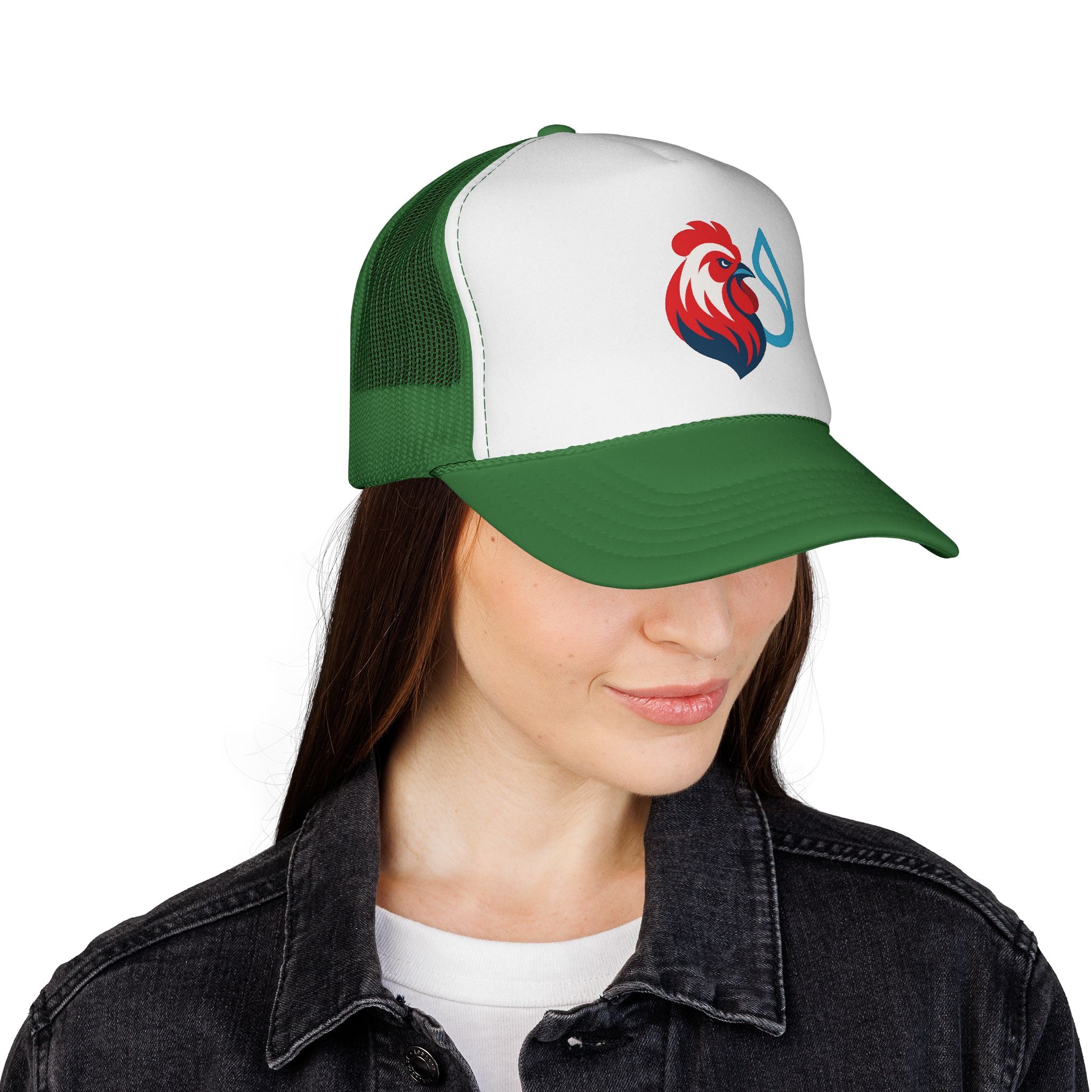 ChickenSui Trucker Cap — Retro Chicken Logo Trucker Hat