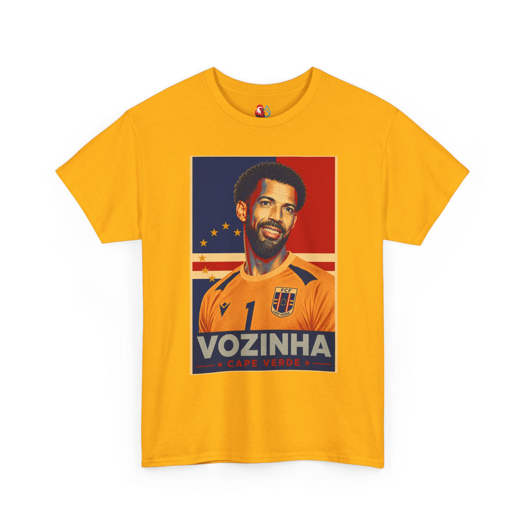 Vozinha Soccer Tee — Retro Player Poster Design