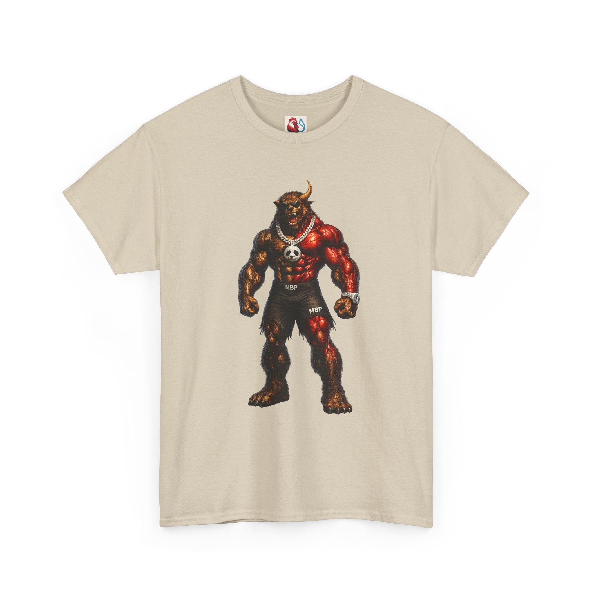 ManBearPig Graphic T‑Shirt — Half Man Half Bear Half Pig Funny Novelty Tee