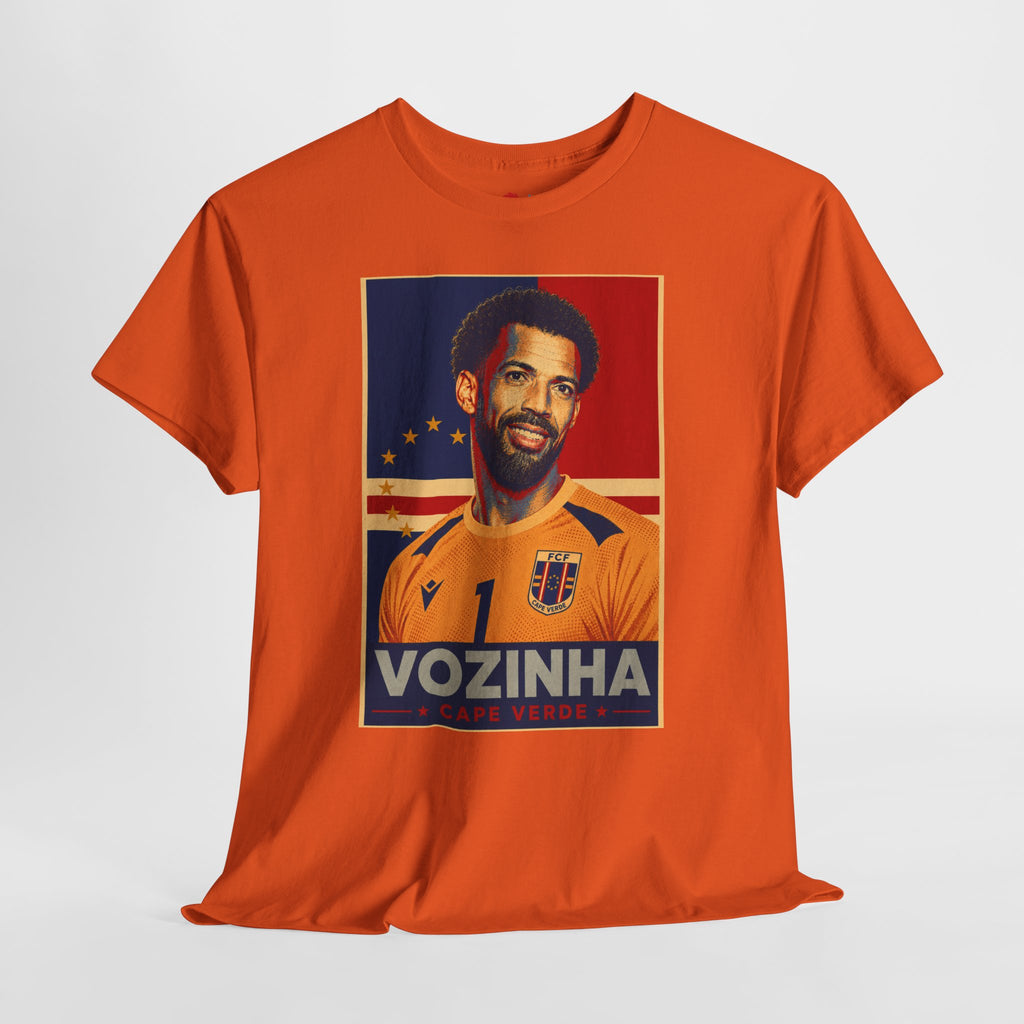 Vozinha Soccer Tee — Retro Player Poster Design