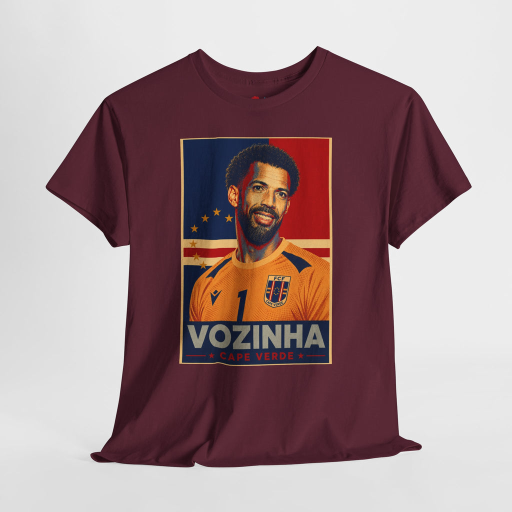 Vozinha Soccer Tee — Retro Player Poster Design