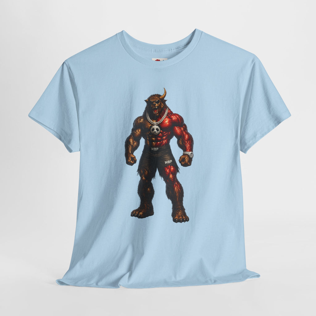 ManBearPig Graphic T‑Shirt — Half Man Half Bear Half Pig Funny Novelty Tee
