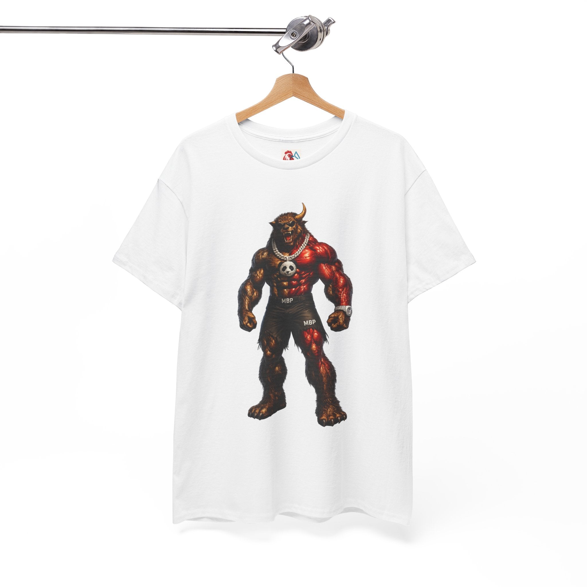 ManBearPig Graphic T‑Shirt — Half Man Half Bear Half Pig Funny Novelty Tee
