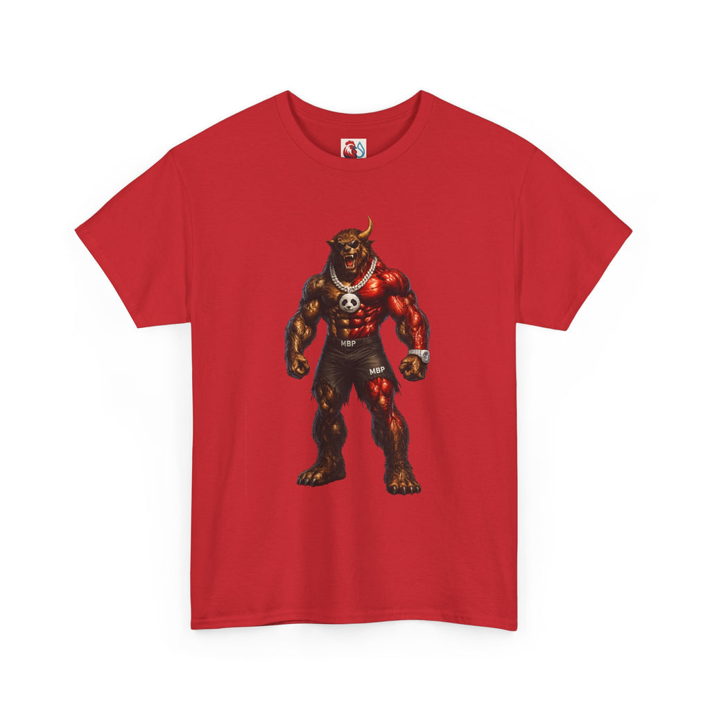 ManBearPig Graphic T‑Shirt — Half Man Half Bear Half Pig Funny Novelty Tee