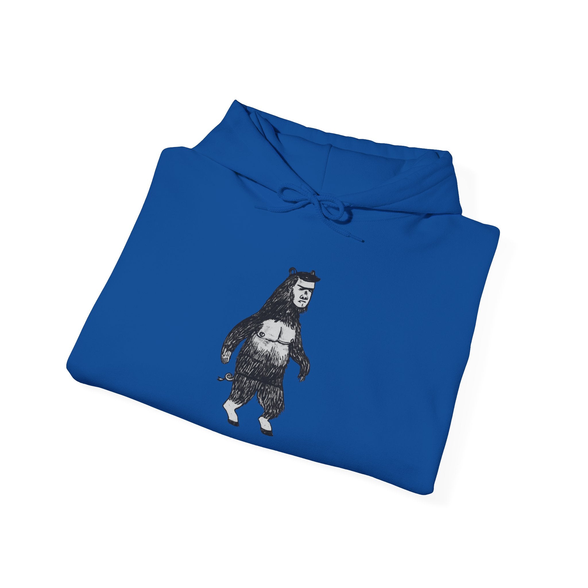 ManBearPig Graphic Hoodie — Half Man Half Bear Half Pig Funny Novelty Pullover