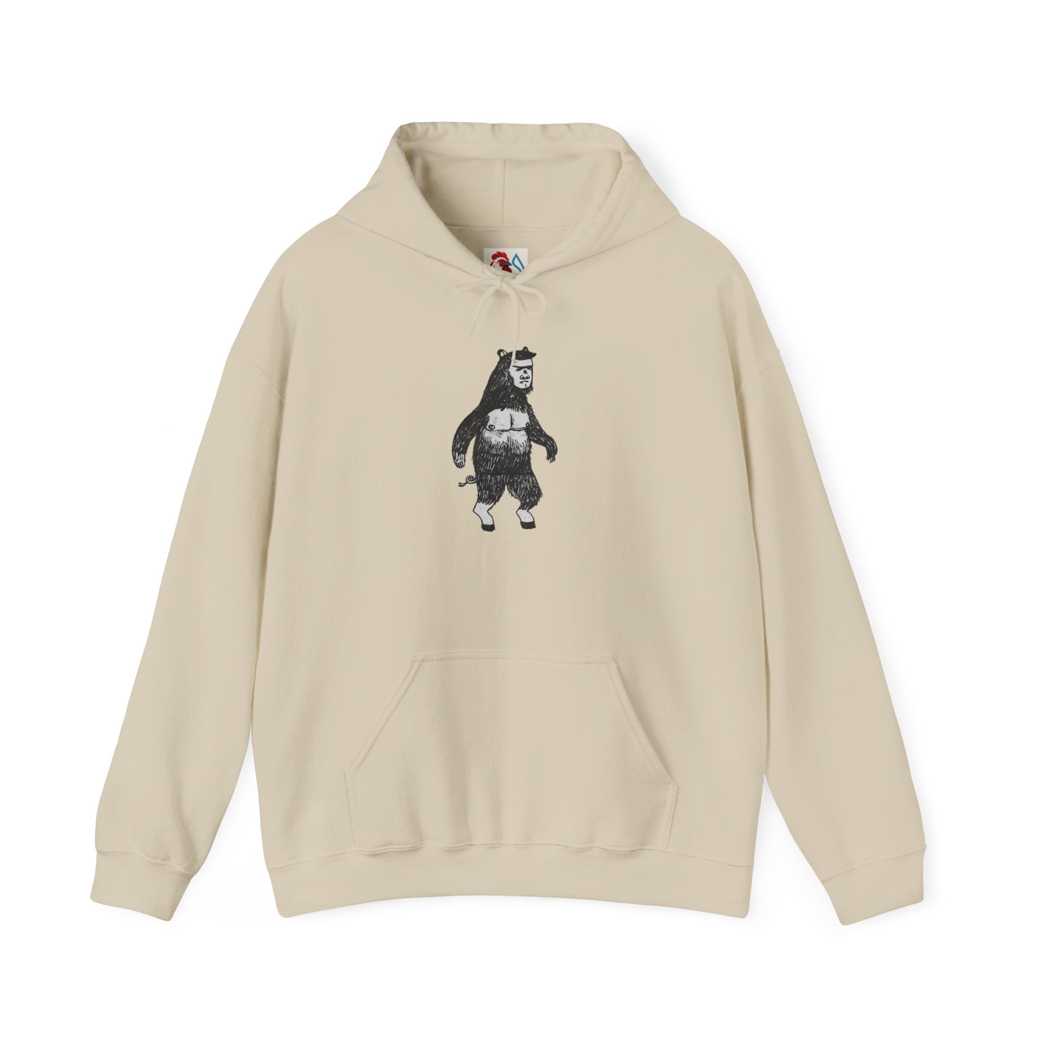 ManBearPig Graphic Hoodie — Half Man Half Bear Half Pig Funny Novelty Pullover