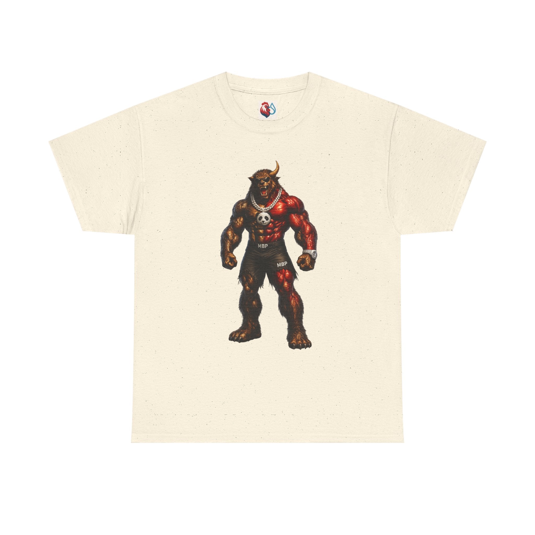 ManBearPig Graphic T‑Shirt — Half Man Half Bear Half Pig Funny Novelty Tee