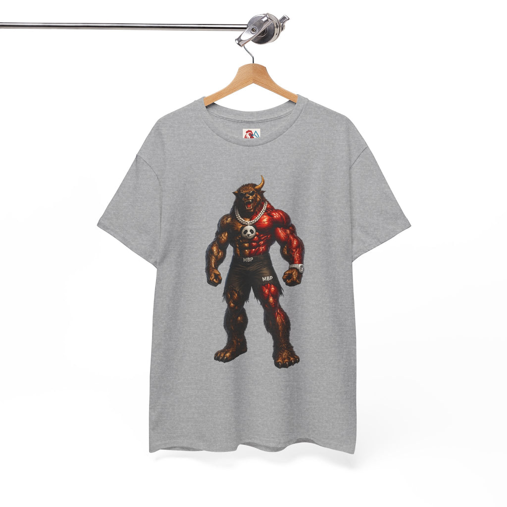 ManBearPig Graphic T‑Shirt — Half Man Half Bear Half Pig Funny Novelty Tee