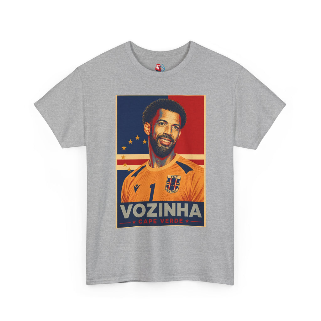 Vozinha Soccer Tee — Retro Player Poster Design