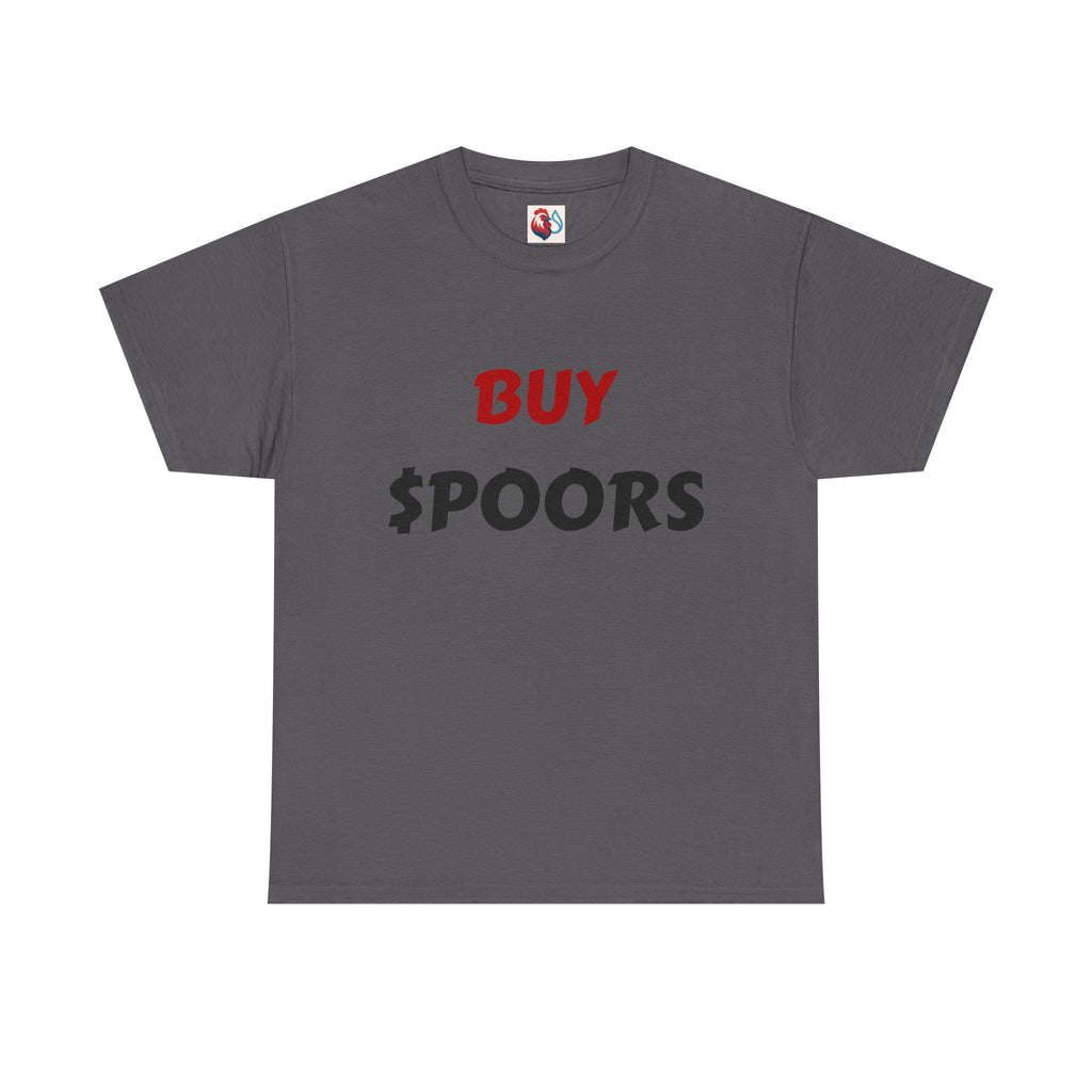 Buy POORS T‑Shirt — Funny Investment Meme Tee