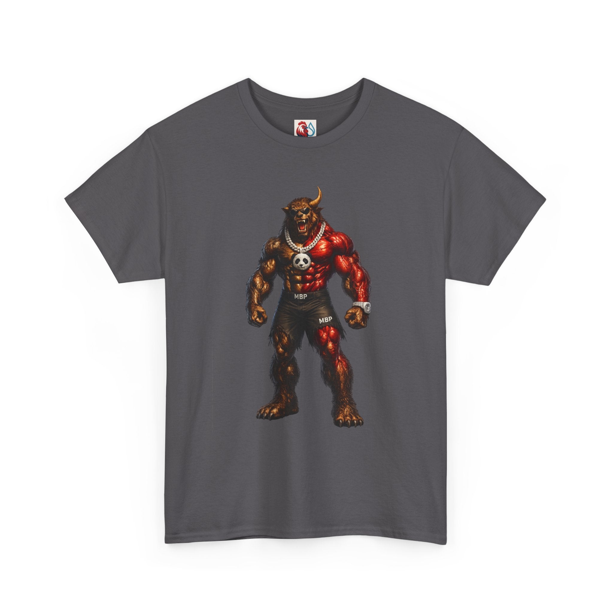 ManBearPig Graphic T‑Shirt — Half Man Half Bear Half Pig Funny Novelty Tee