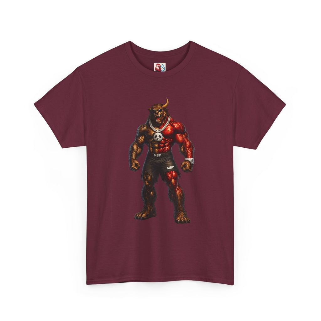 ManBearPig Graphic T‑Shirt — Half Man Half Bear Half Pig Funny Novelty Tee