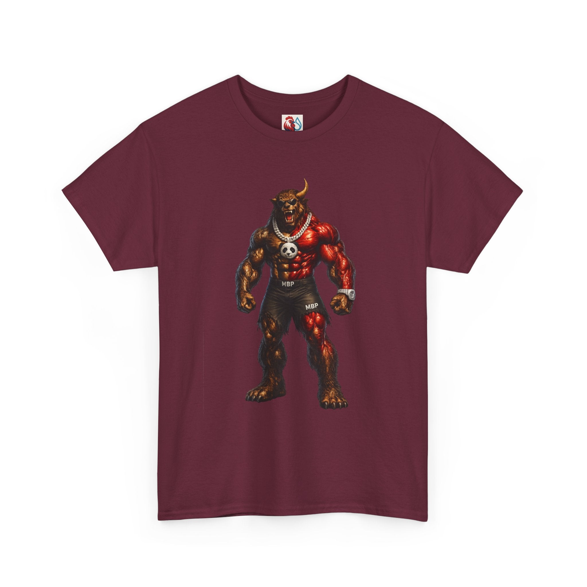 ManBearPig Graphic T‑Shirt — Half Man Half Bear Half Pig Funny Novelty Tee