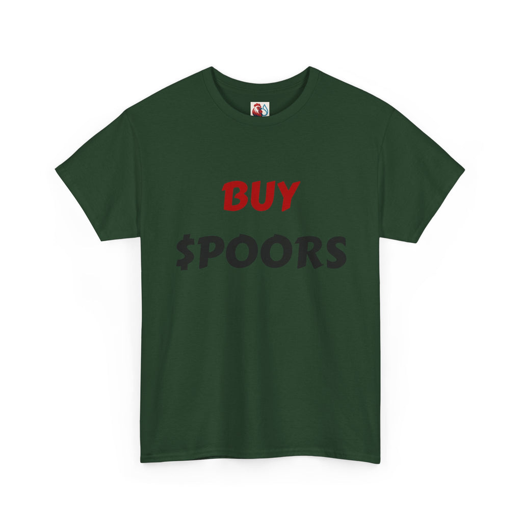 Buy POORS T‑Shirt — Funny Investment Meme Tee