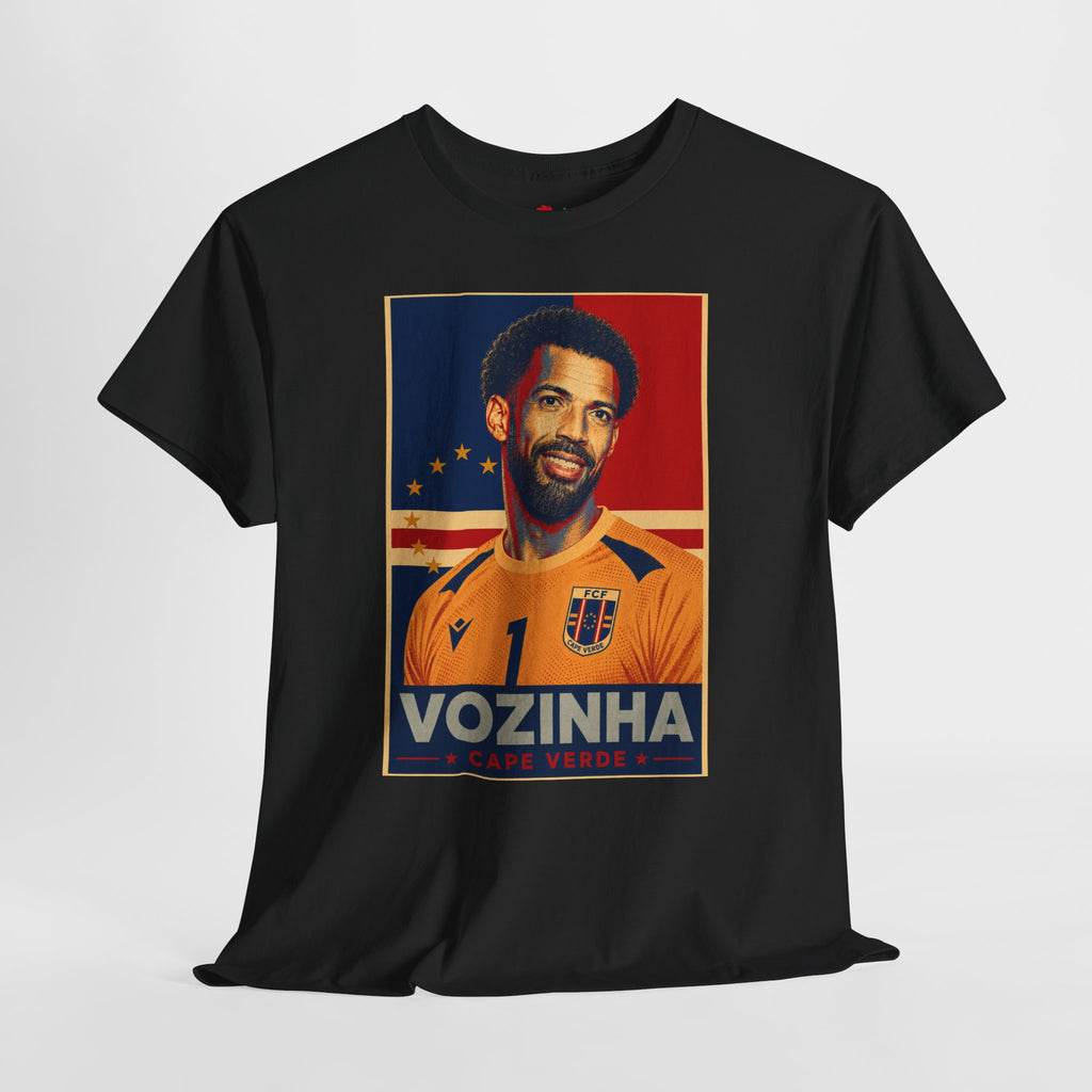 Vozinha Soccer Tee — Retro Player Poster Design
