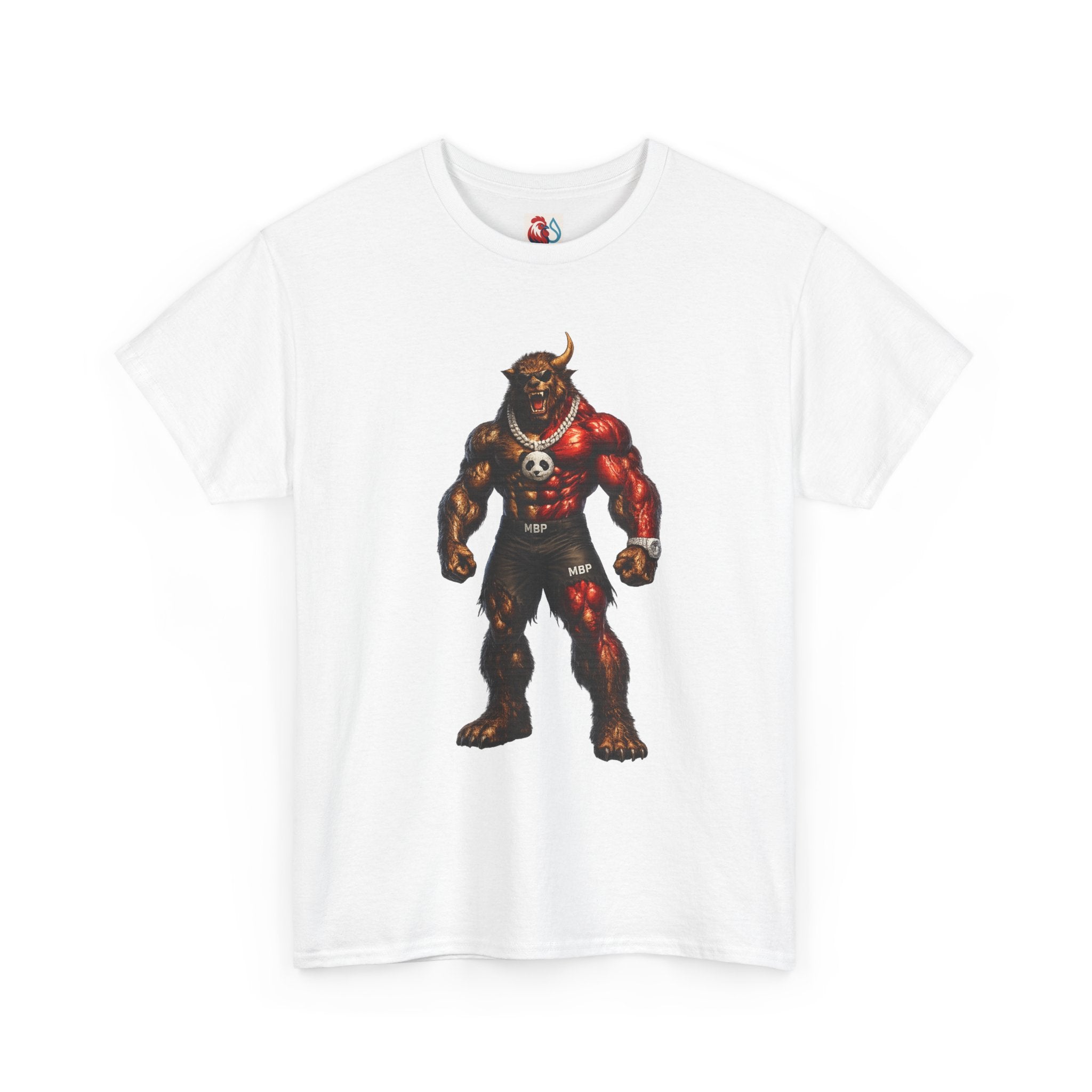 ManBearPig Graphic T‑Shirt — Half Man Half Bear Half Pig Funny Novelty Tee