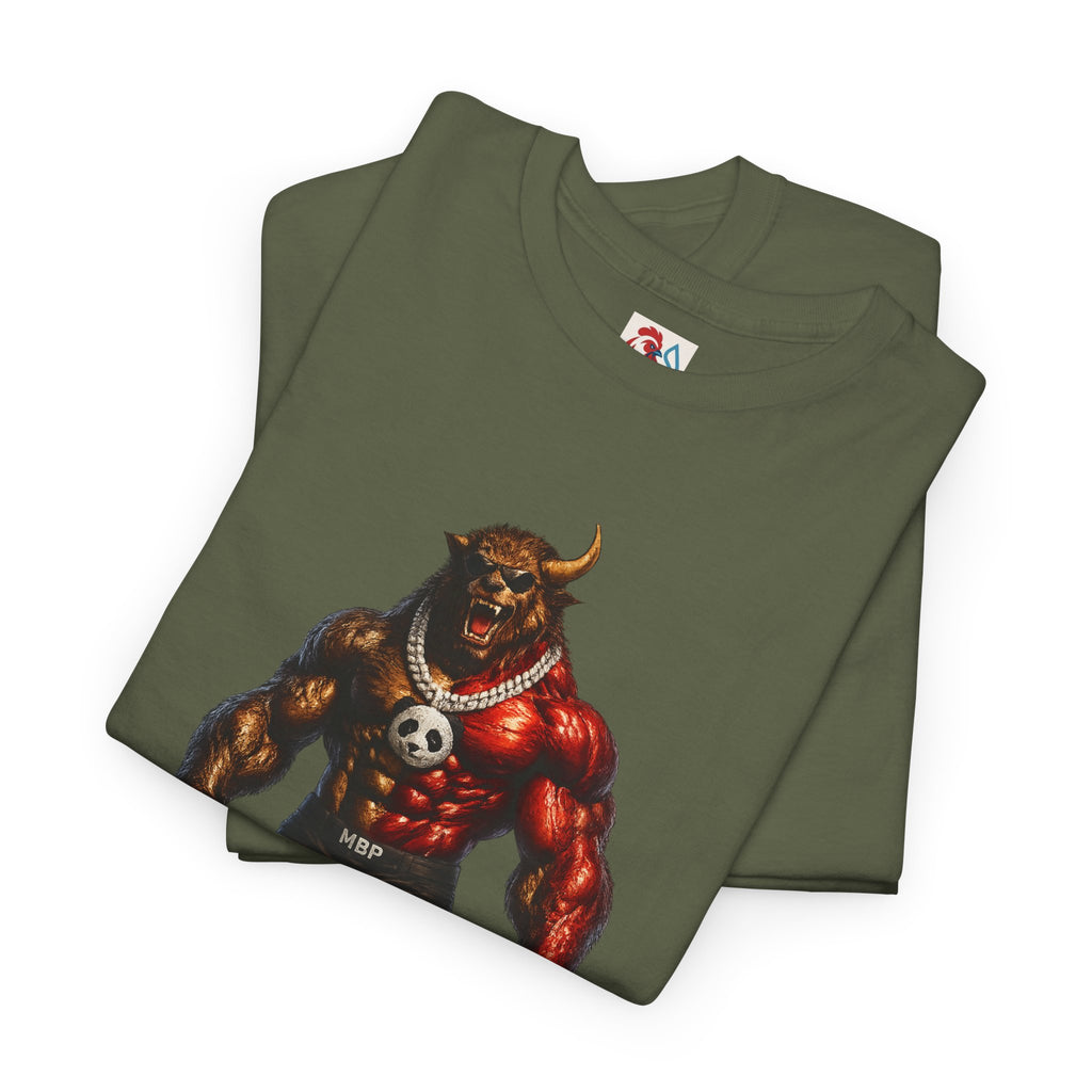 ManBearPig Graphic T‑Shirt — Half Man Half Bear Half Pig Funny Novelty Tee