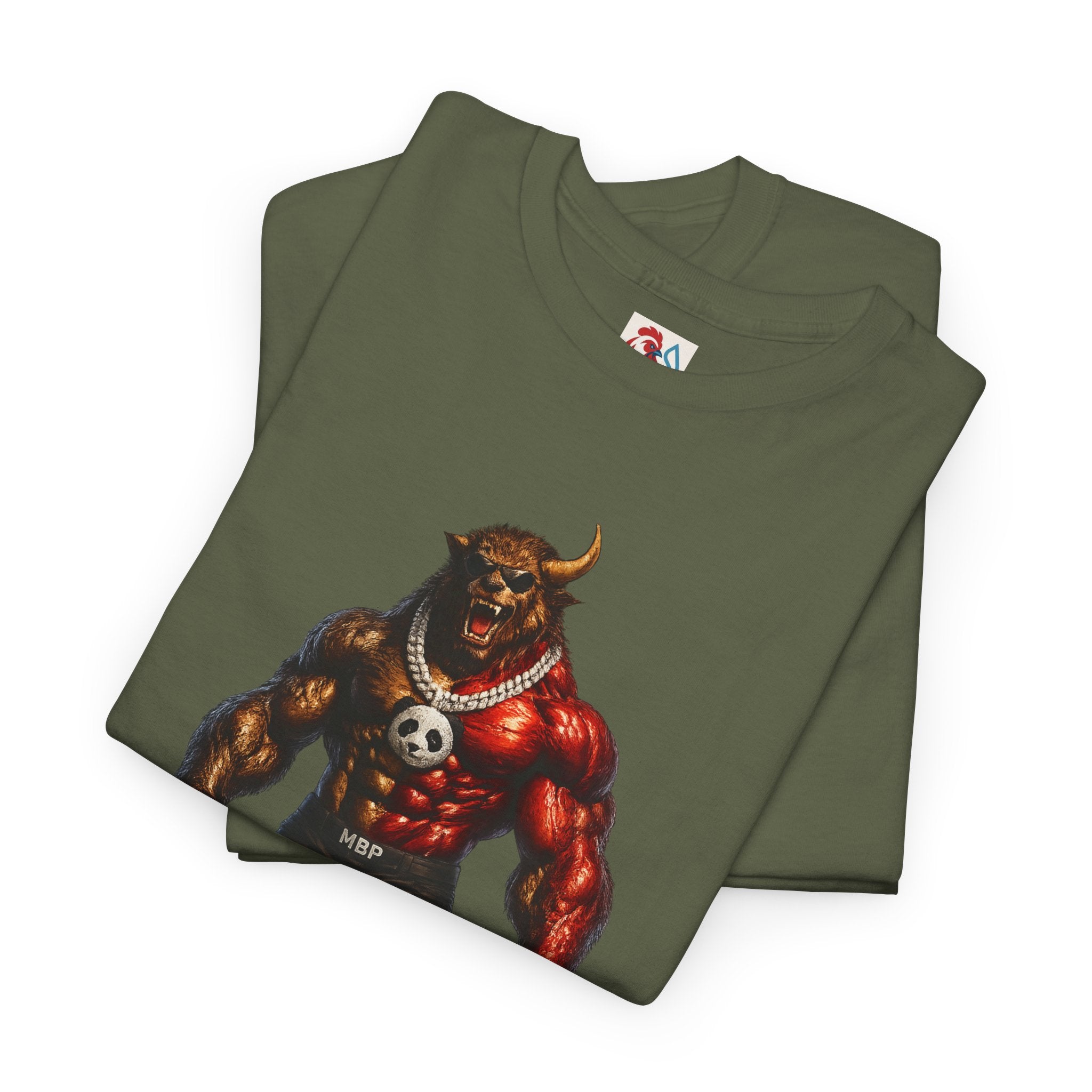 ManBearPig Graphic T‑Shirt — Half Man Half Bear Half Pig Funny Novelty Tee