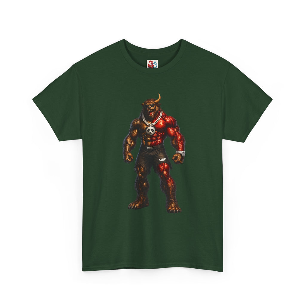 ManBearPig Graphic T‑Shirt — Half Man Half Bear Half Pig Funny Novelty Tee