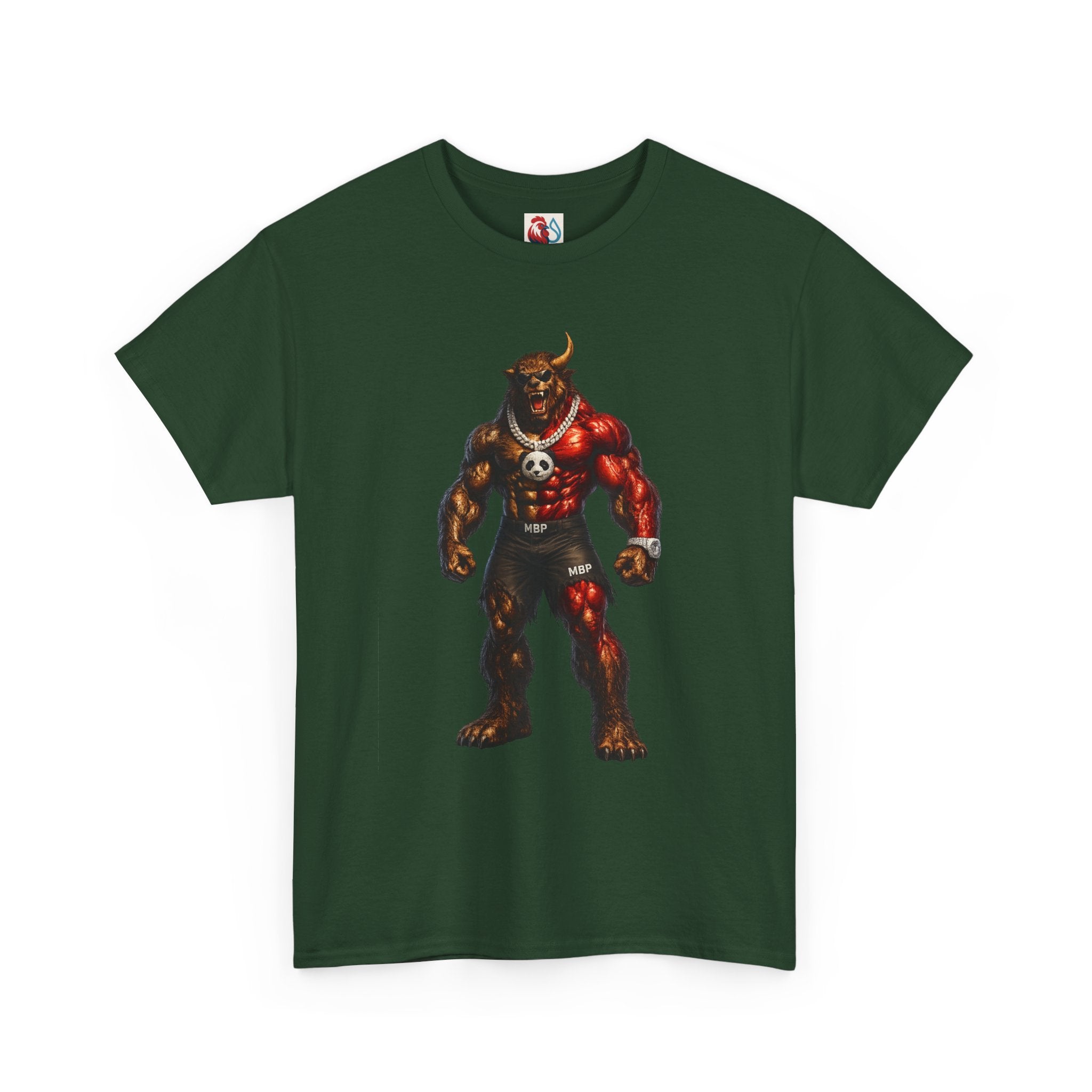 ManBearPig Graphic T‑Shirt — Half Man Half Bear Half Pig Funny Novelty Tee