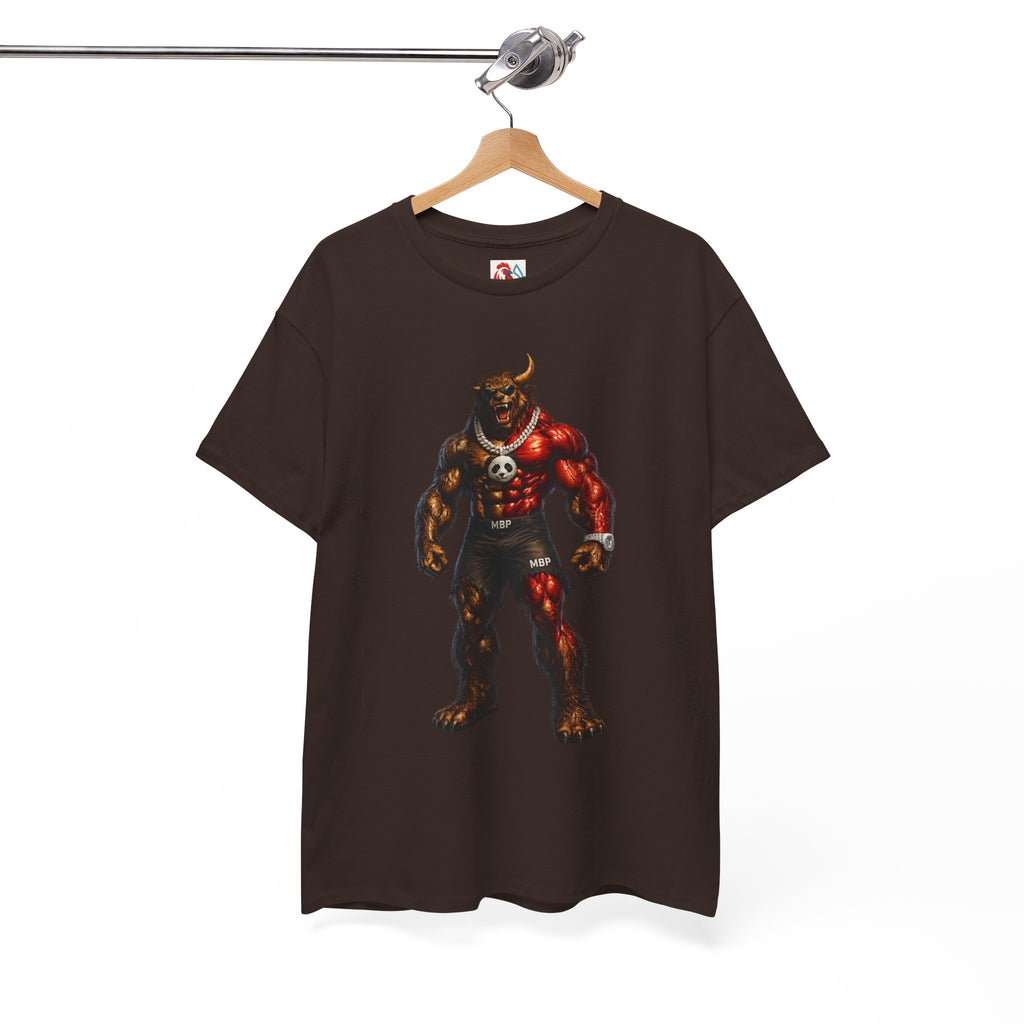 ManBearPig Graphic T‑Shirt — Half Man Half Bear Half Pig Funny Novelty Tee