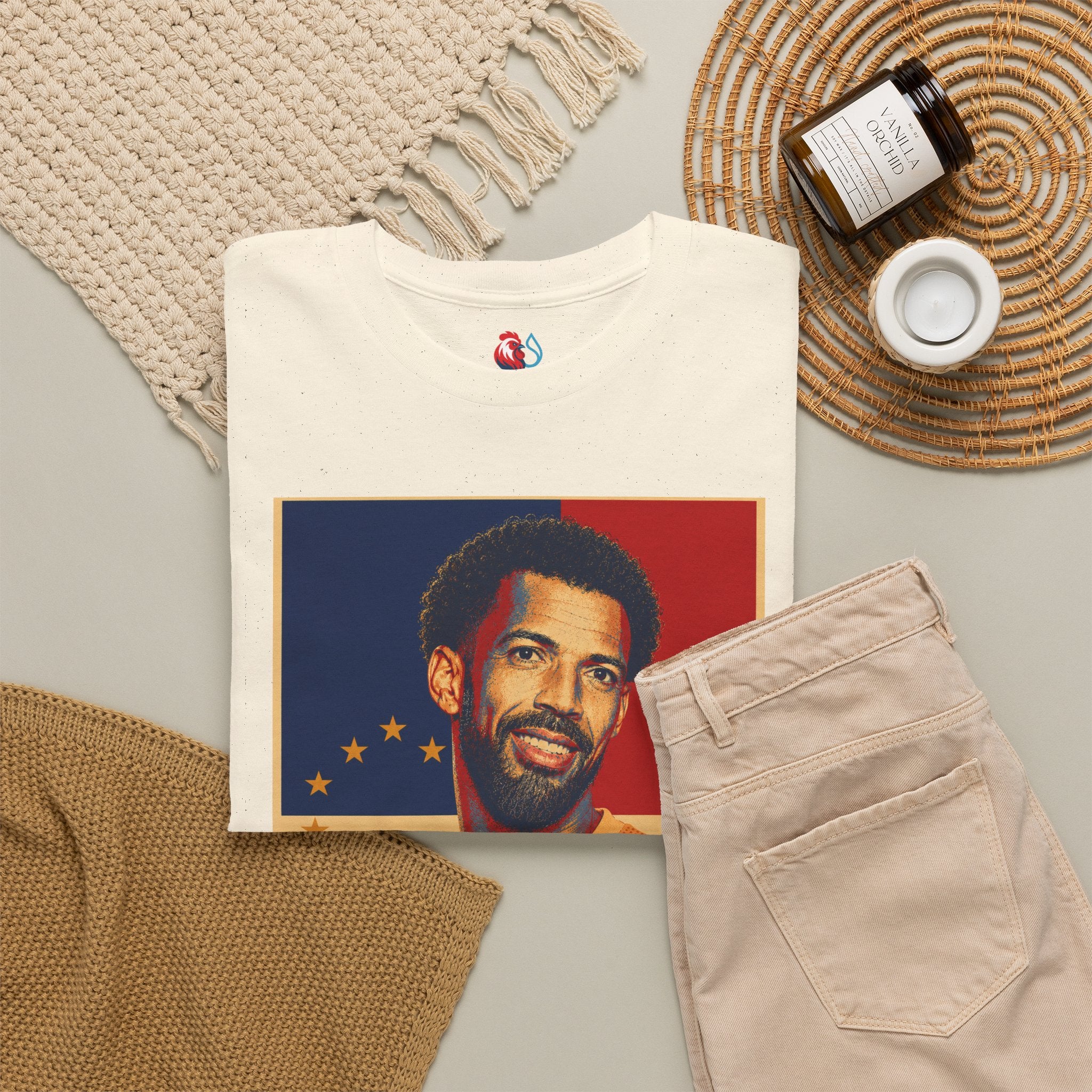 Vozinha Soccer Tee — Retro Player Poster Design