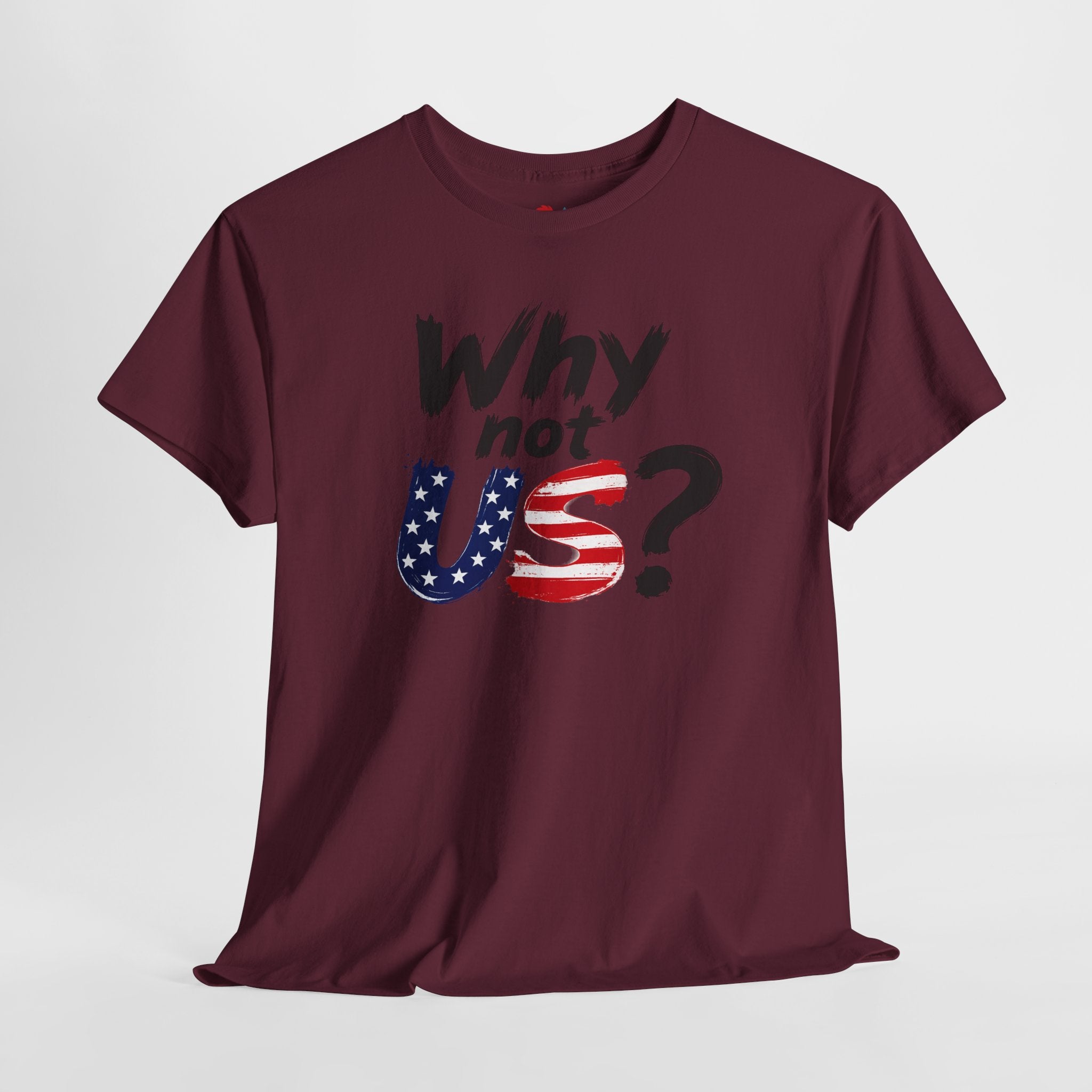 Why Not US? Patriotic Graphic Tee