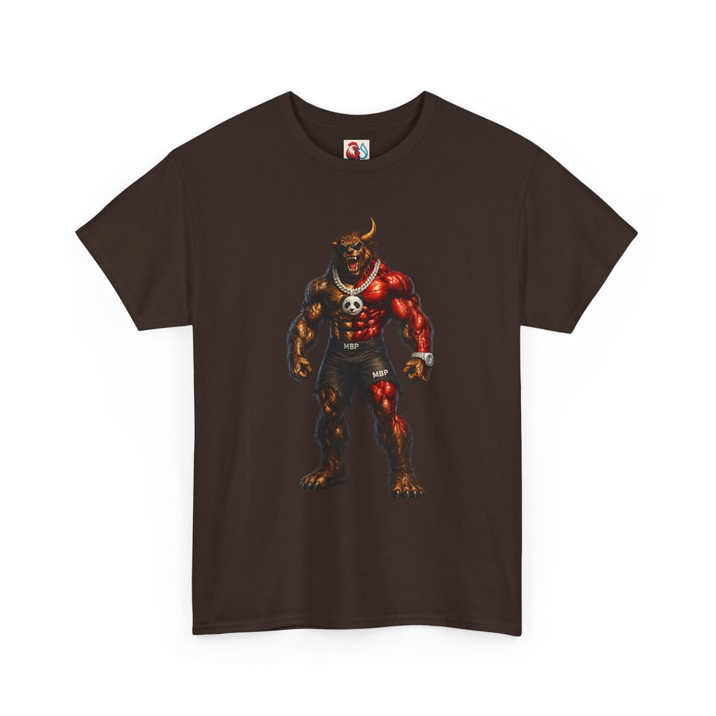 ManBearPig Graphic T‑Shirt — Half Man Half Bear Half Pig Funny Novelty Tee