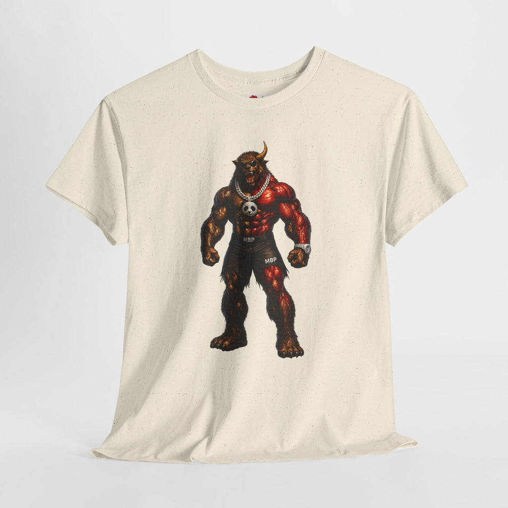 ManBearPig Graphic T‑Shirt — Half Man Half Bear Half Pig Funny Novelty Tee