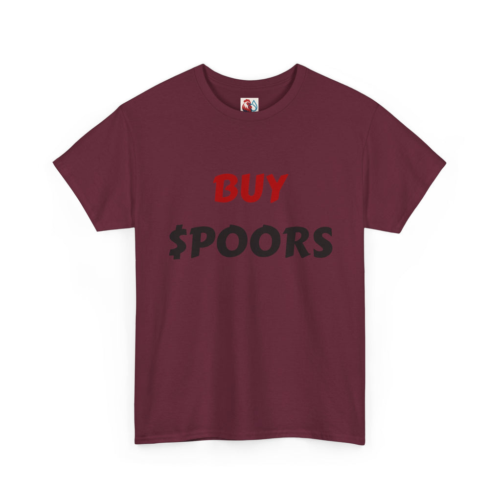 Buy POORS T‑Shirt — Funny Investment Meme Tee