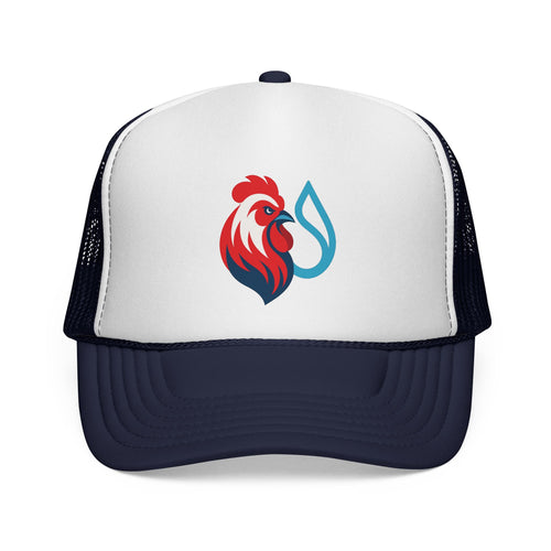 ChickenSui Trucker Cap — Retro Chicken Logo Trucker Hat