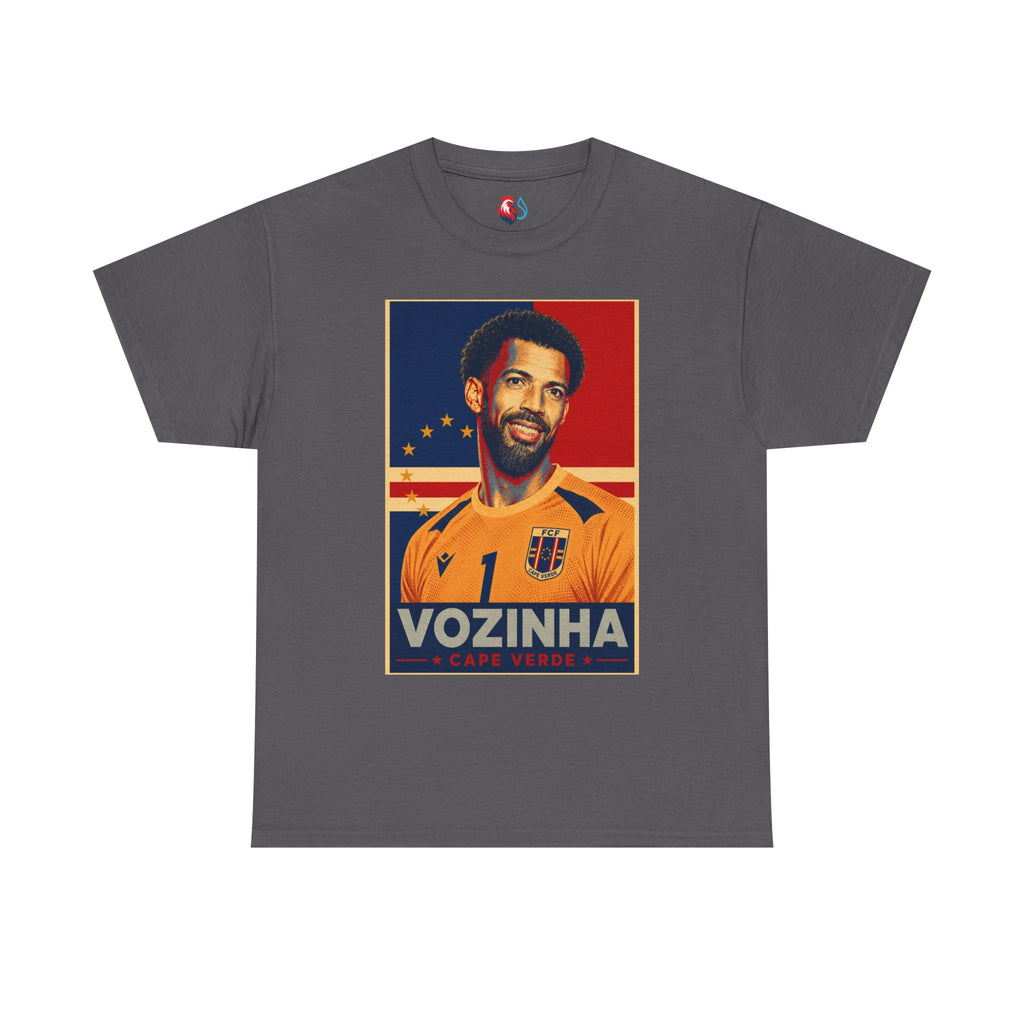 Vozinha Soccer Tee — Retro Player Poster Design