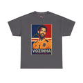 Vozinha Soccer Tee — Retro Player Poster Design
