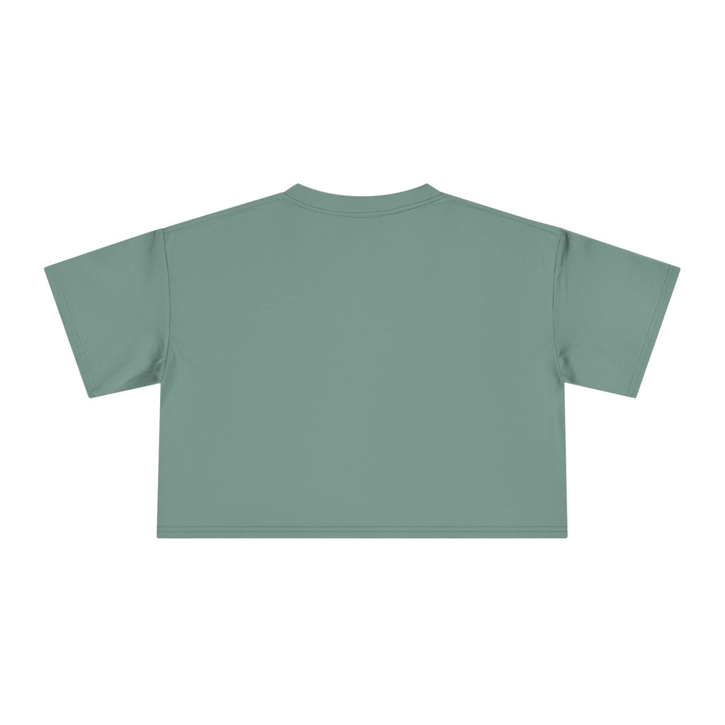 Women's Crop Tee — bsb>n'sync Retro Boy Band Graphic