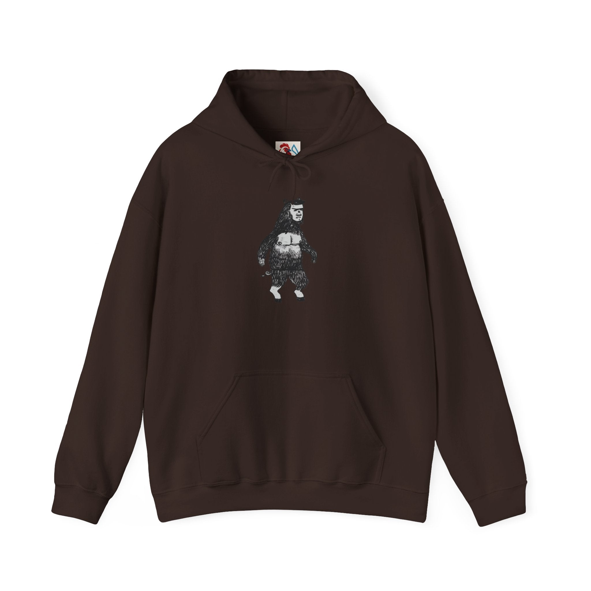 ManBearPig Graphic Hoodie — Half Man Half Bear Half Pig Funny Novelty Pullover