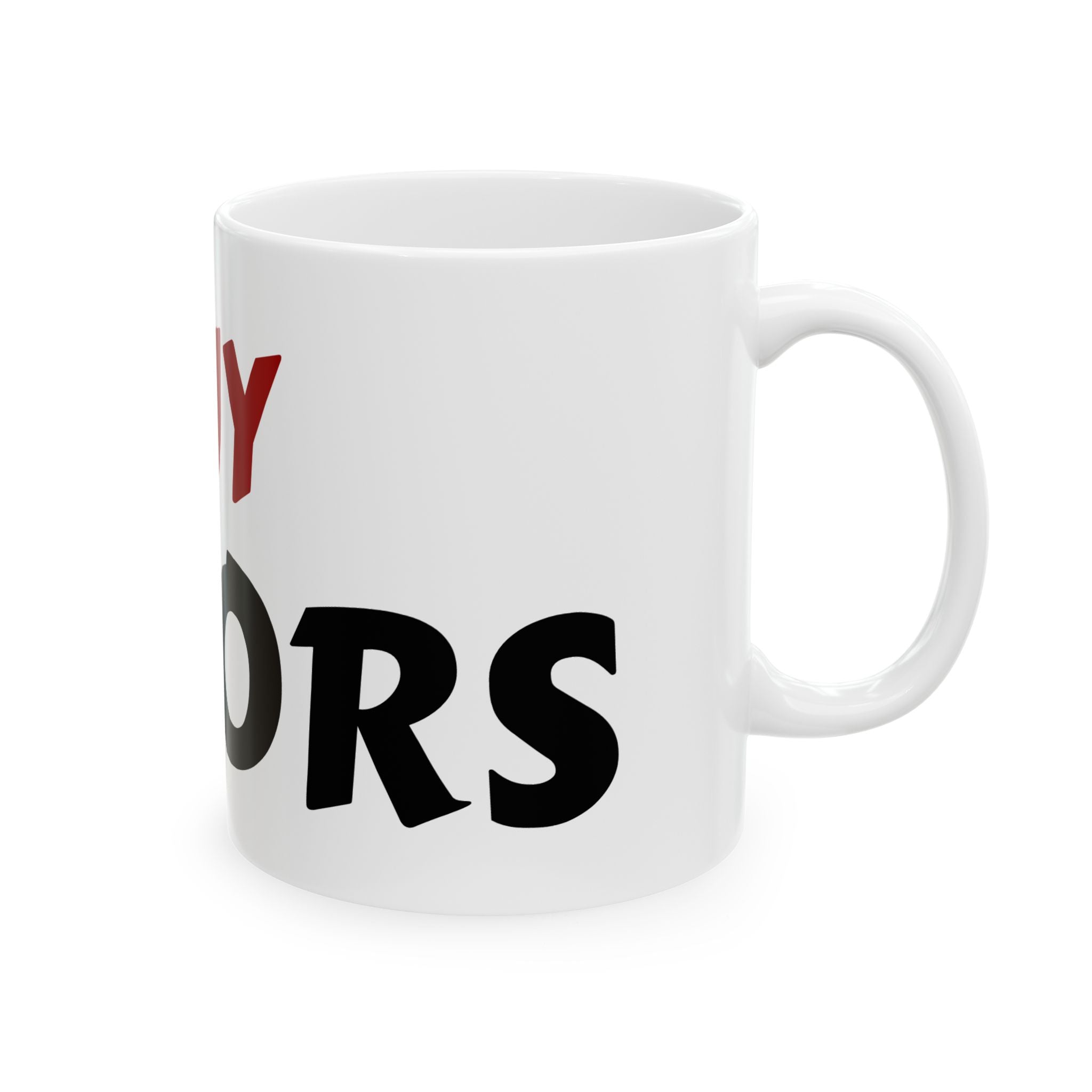 POOR Ceramic Mug — 11oz & 15oz Funny Coffee Cup
