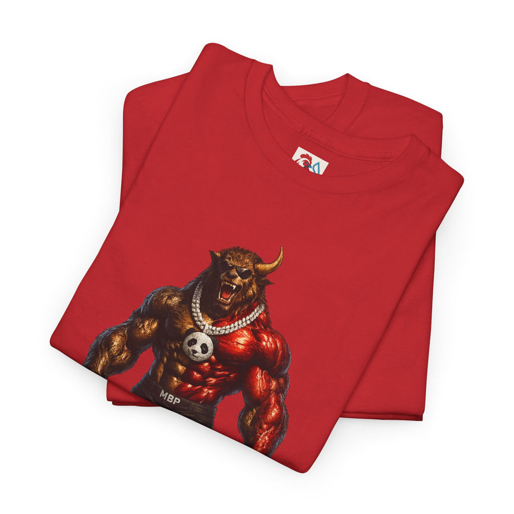ManBearPig Graphic T‑Shirt — Half Man Half Bear Half Pig Funny Novelty Tee