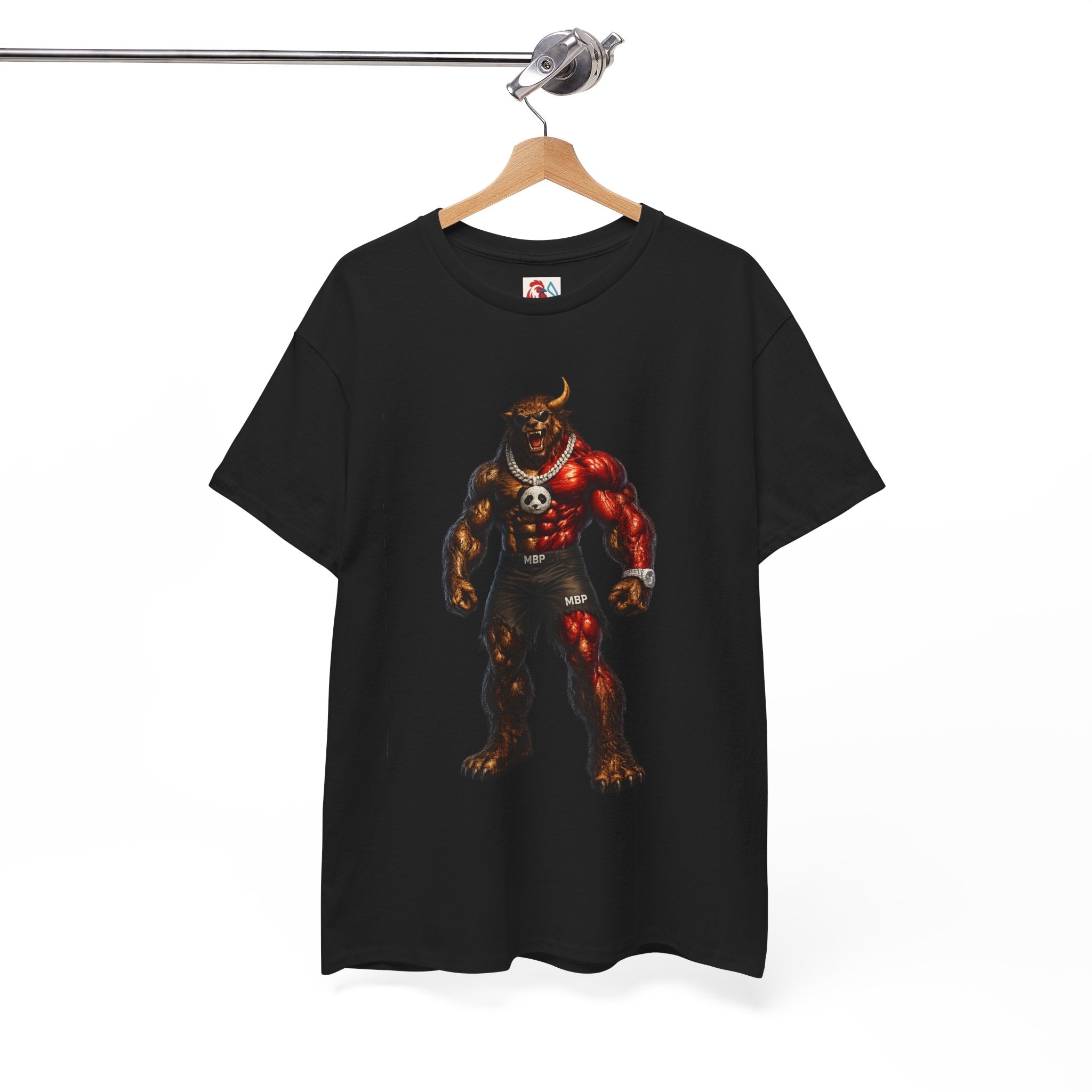 ManBearPig Graphic T‑Shirt — Half Man Half Bear Half Pig Funny Novelty Tee