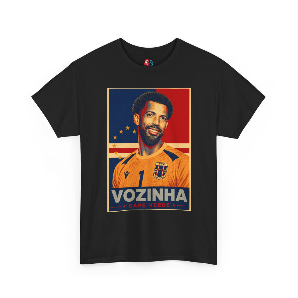 Vozinha Soccer Tee — Retro Player Poster Design