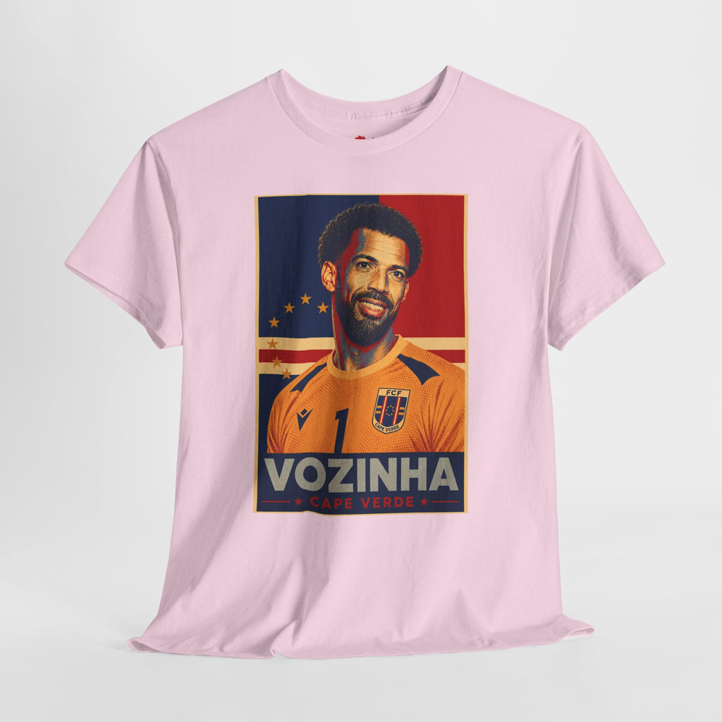 Vozinha Soccer Tee — Retro Player Poster Design