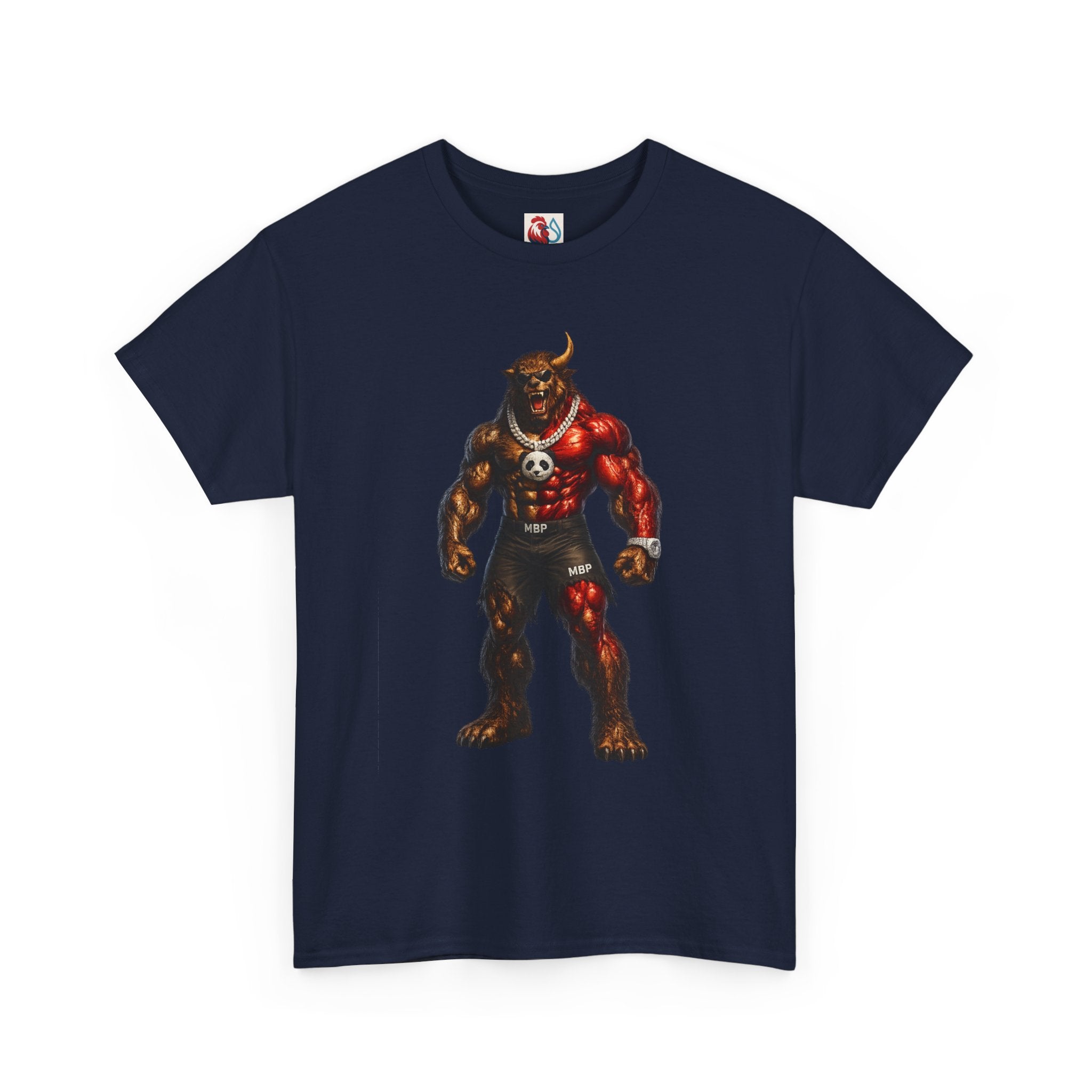 ManBearPig Graphic T‑Shirt — Half Man Half Bear Half Pig Funny Novelty Tee
