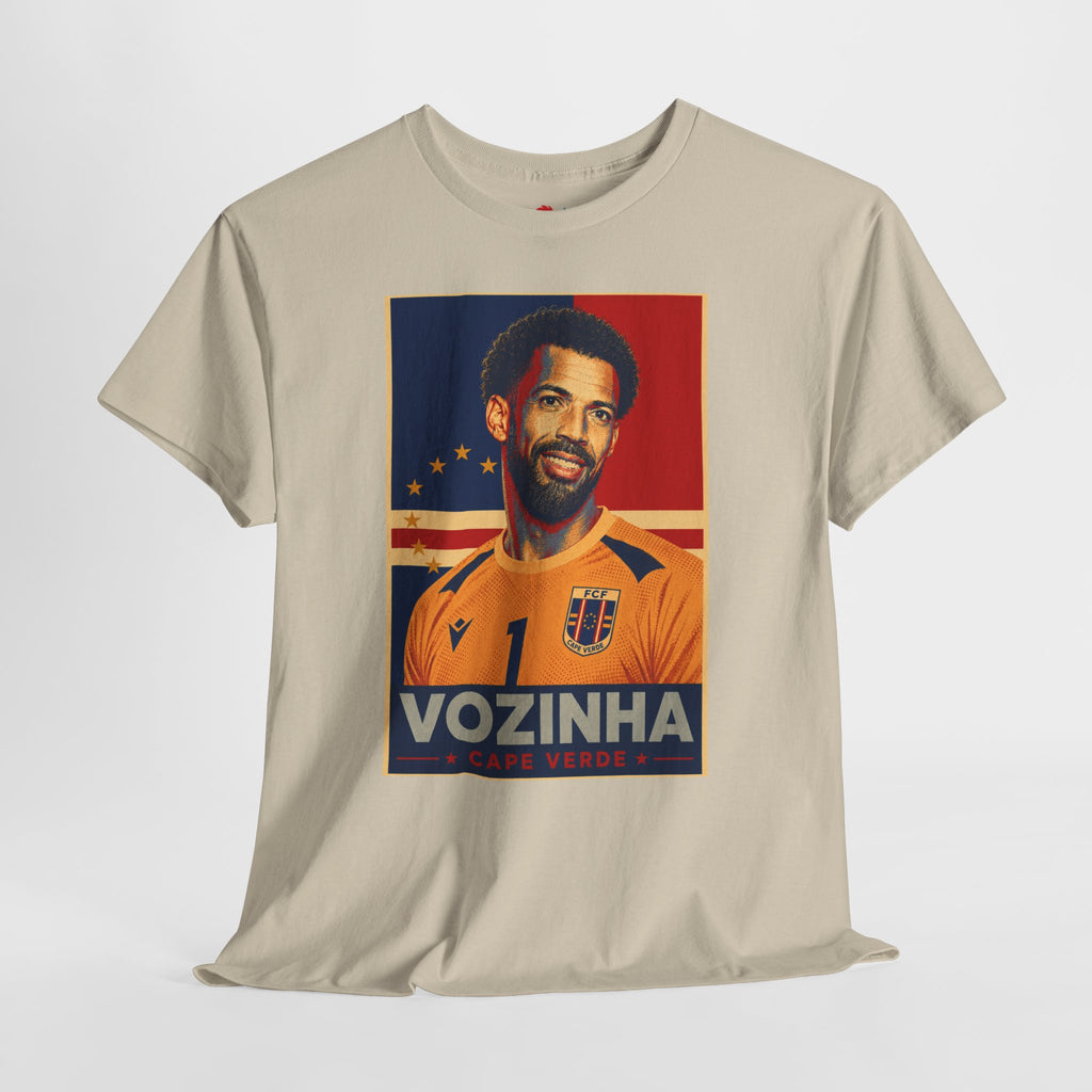Vozinha Soccer Tee — Retro Player Poster Design