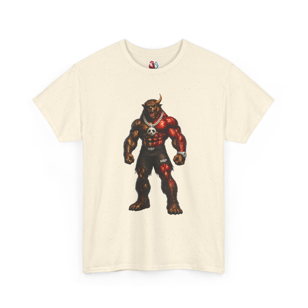 ManBearPig Graphic T‑Shirt — Half Man Half Bear Half Pig Funny Novelty Tee