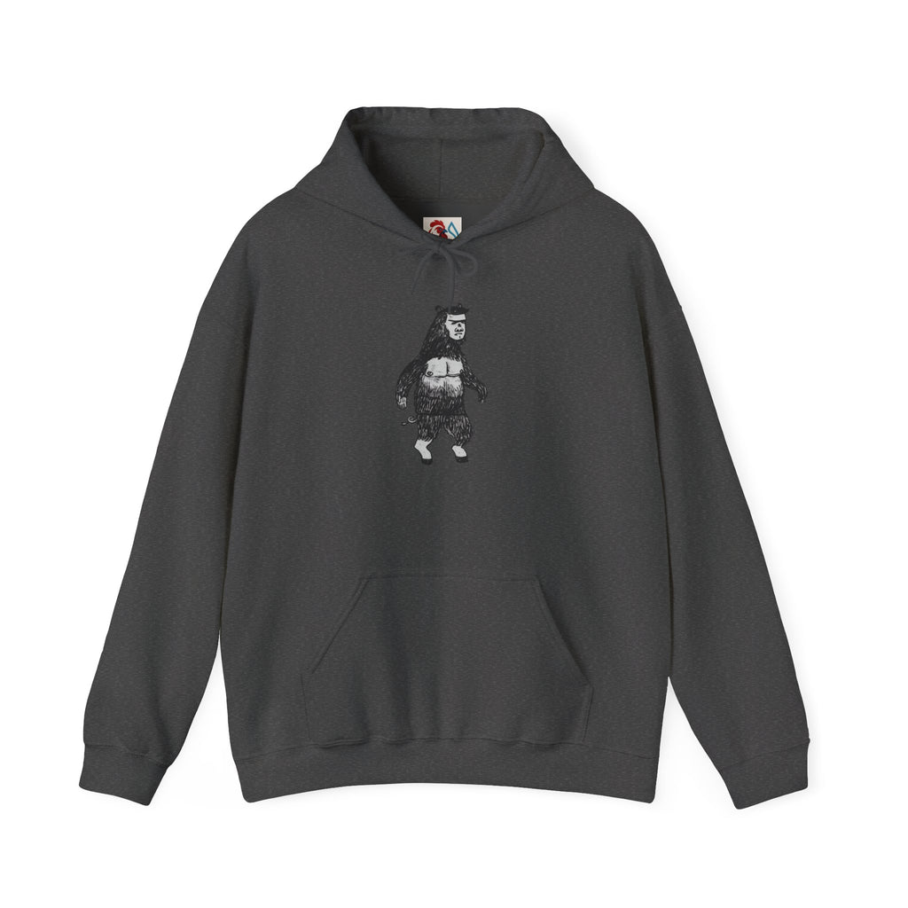 ManBearPig Graphic Hoodie — Half Man Half Bear Half Pig Funny Novelty Pullover