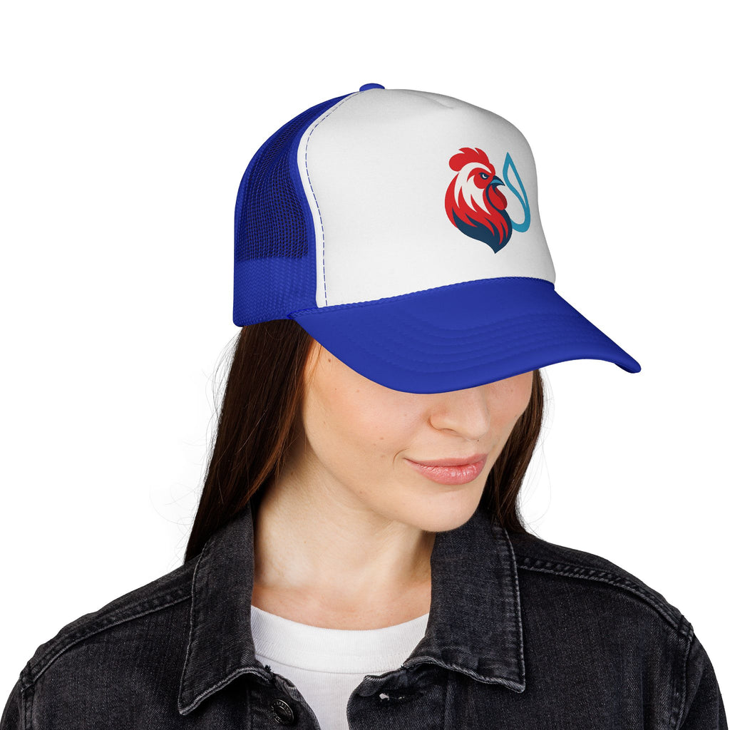 ChickenSui Trucker Cap — Retro Chicken Logo Trucker Hat