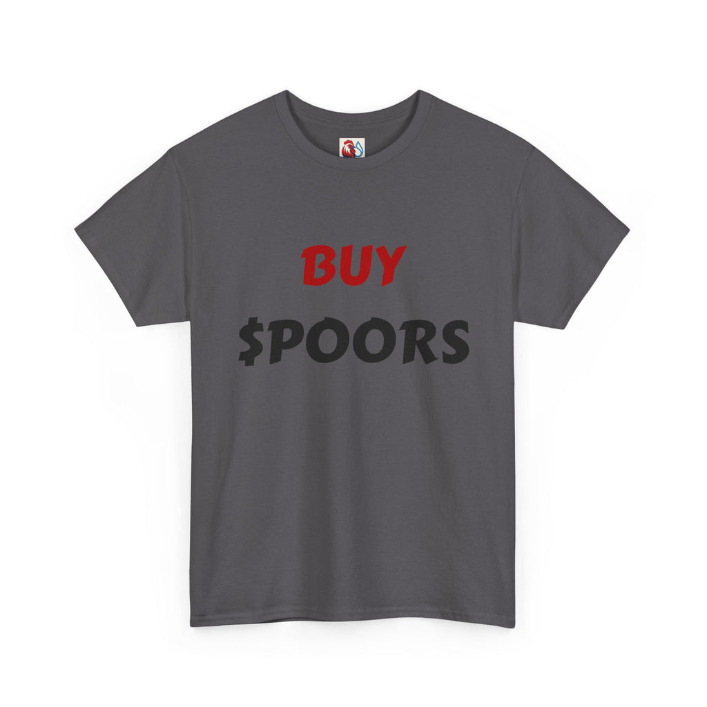 Buy POORS T‑Shirt — Funny Investment Meme Tee