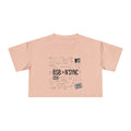 Women's Crop Tee — bsb>n'sync Retro Boy Band Graphic