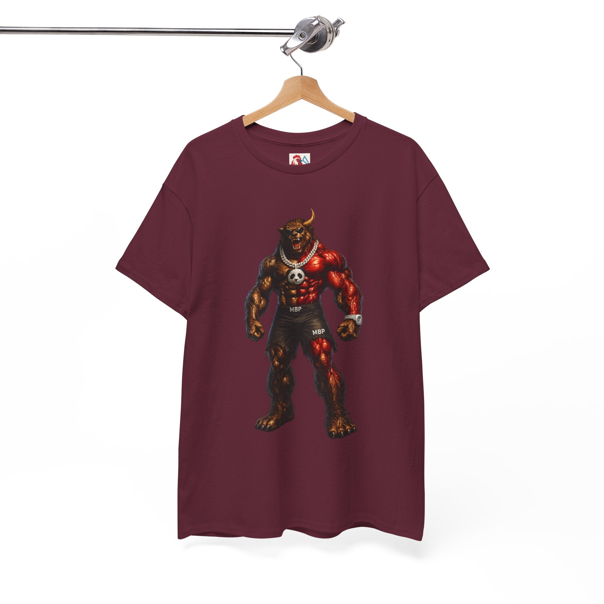ManBearPig Graphic T‑Shirt — Half Man Half Bear Half Pig Funny Novelty Tee