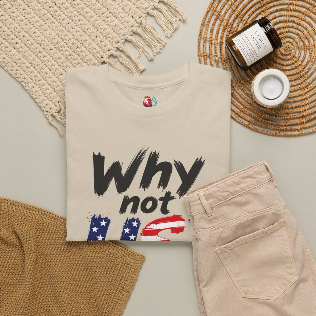 Why Not US? Patriotic Graphic Tee