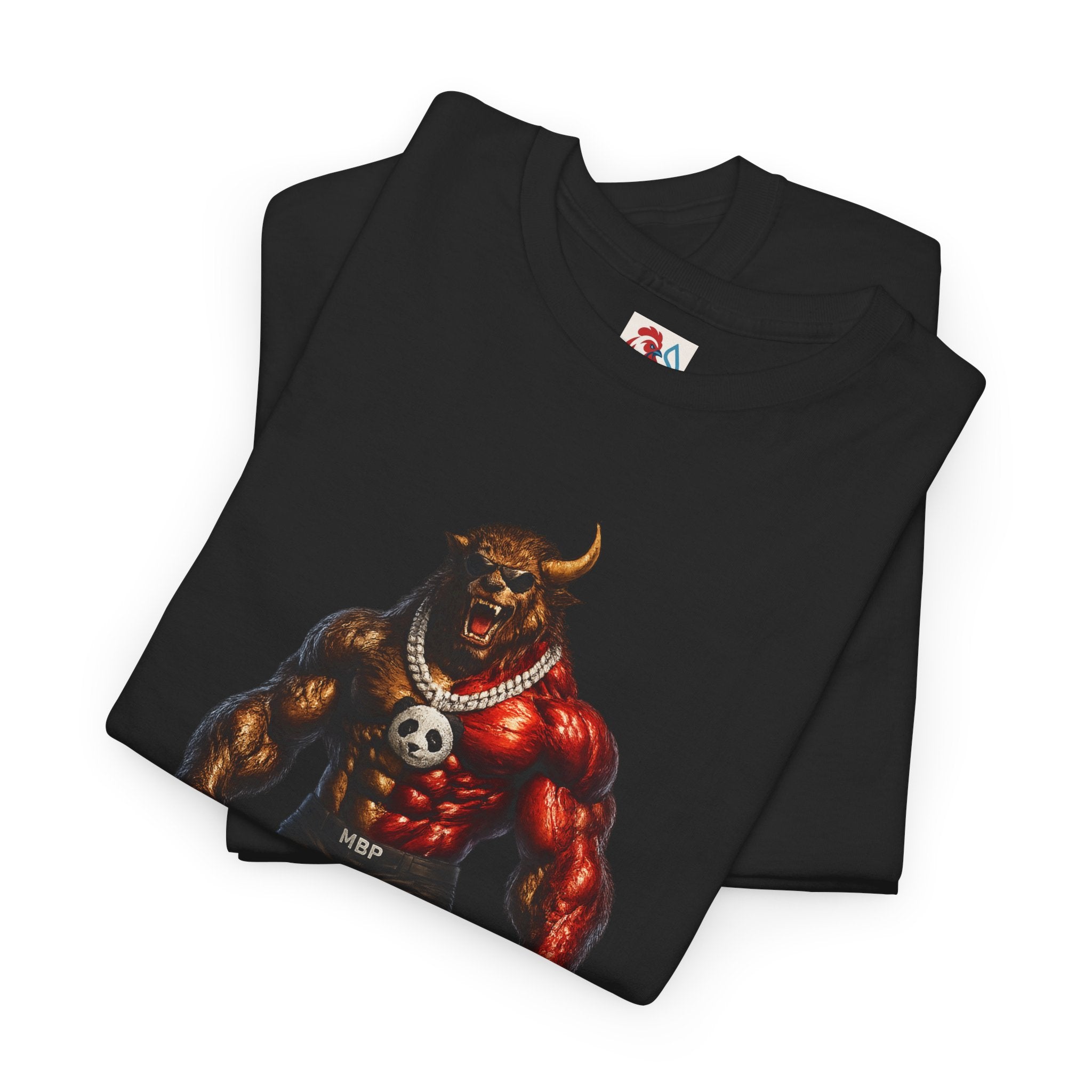 ManBearPig Graphic T‑Shirt — Half Man Half Bear Half Pig Funny Novelty Tee